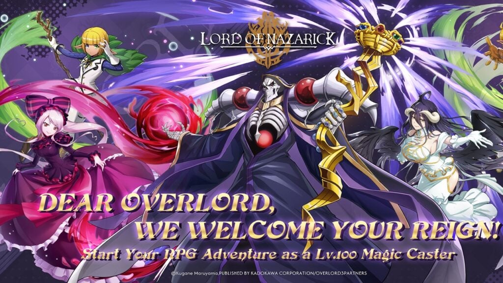 Overlord Mobile Game: Lord of Nazarick Announced, Pre-Register Now