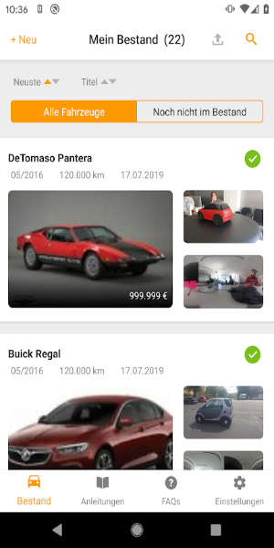mobile.de Auto-Panorama應用截圖第0張