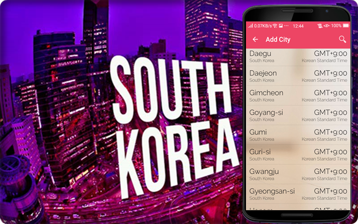 South Korea time应用截图第2张