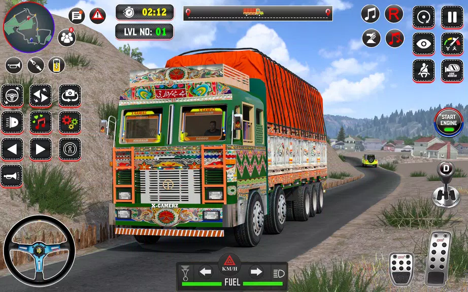 Cargo Truck Driving Games 3D Zrzut ekranu 0