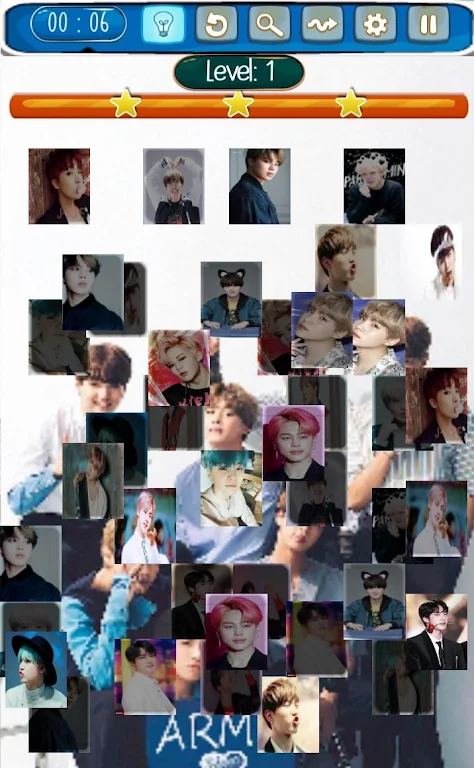 BTS Mahjong ဖန်သားပြင်ဓာတ်ပုံ 0