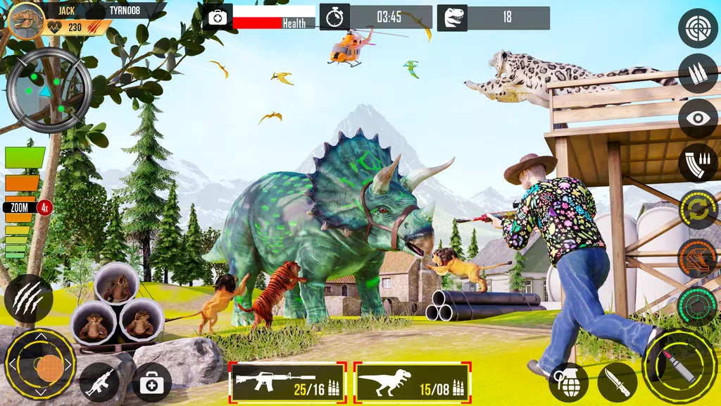 Real Dino Hunting Gun Games Ảnh chụp màn hình 3