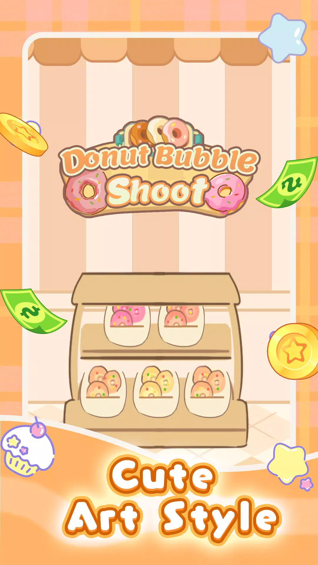 Donut Bubble Shoot Ekran Görüntüsü 0