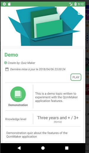 Quiz Maker (Create Quiz /Test)應用截圖第1張