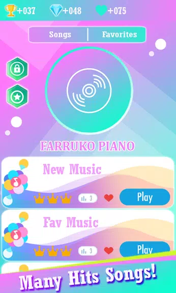 Farruko Piano Tiles Game Tangkapan skrin 0