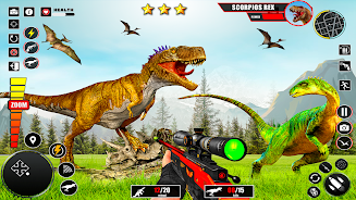 Schermata Animal Hunter:Dino Shooting 0