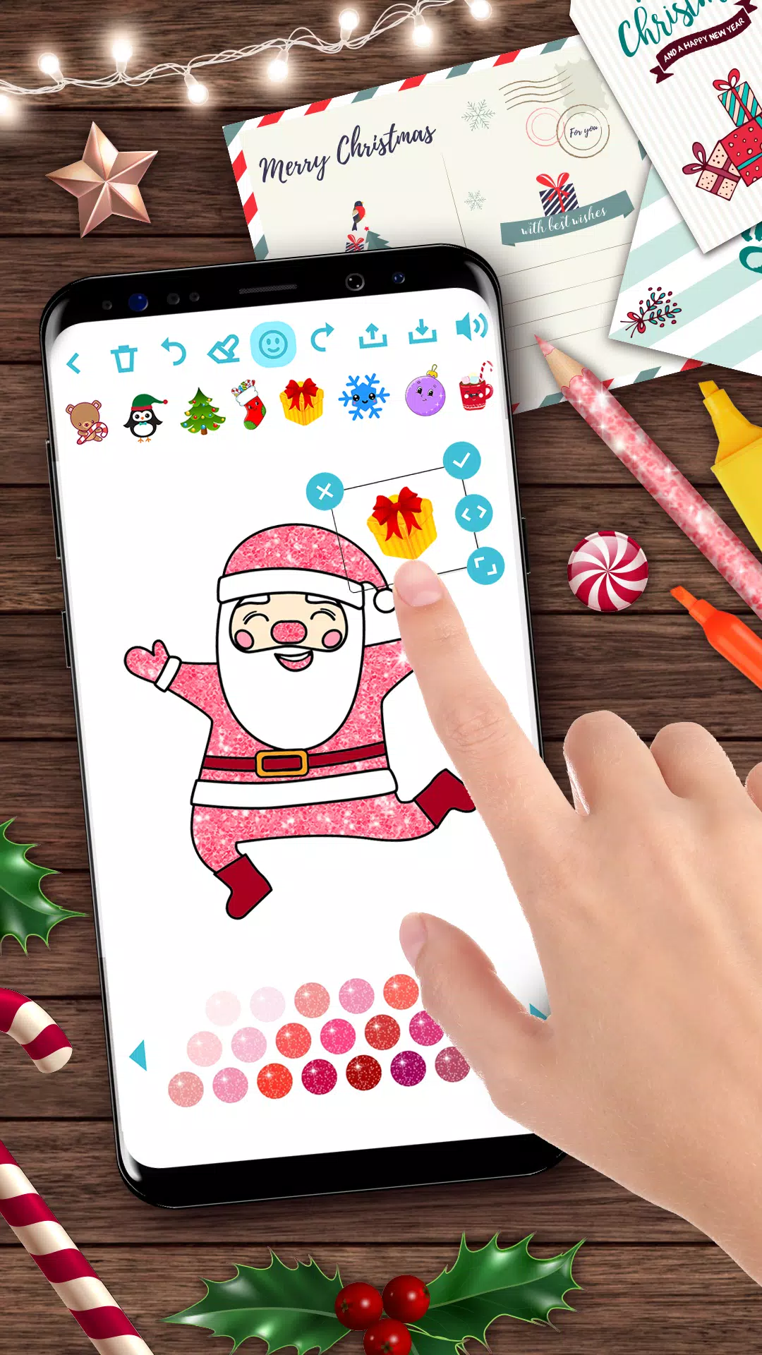 Christmas kids coloring ภาพหน้าจอ 1