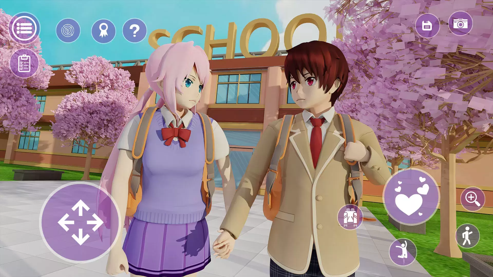 YUMI High School Simulator 3D Ảnh chụp màn hình 0