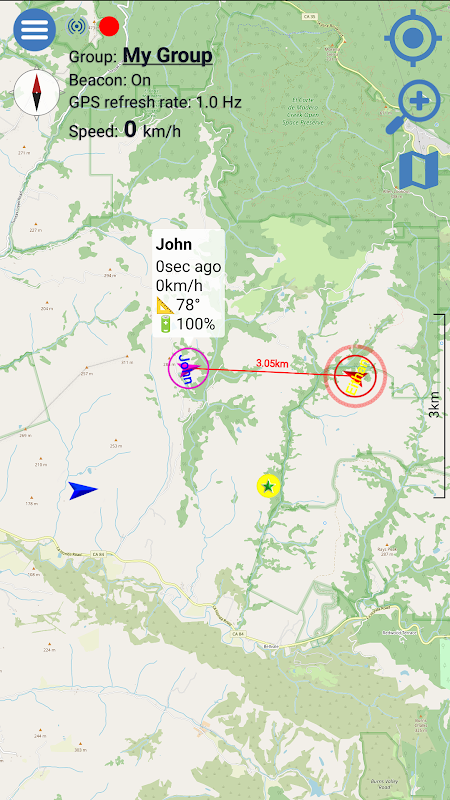 Enduro Tracker - GPS tracker Zrzut ekranu 1