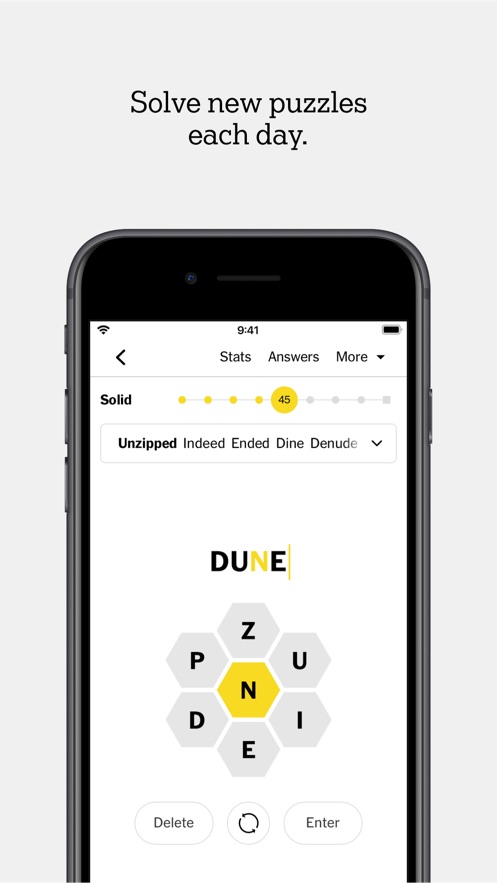 NYT Games: Word Games & Sudoku Screenshot 2