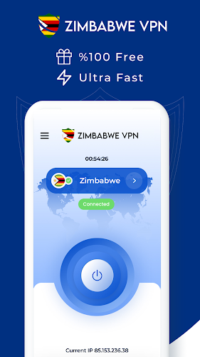 Schermata VPN Zimbabwe - Get Zimbabwe IP 2