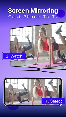 Screen Mirroring - Miracast TV Скриншот 1