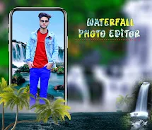 Waterfall Photo Editor स्क्रीनशॉट 1