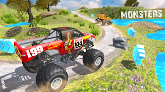 Monster Truck Games Simulator ภาพหน้าจอ 2