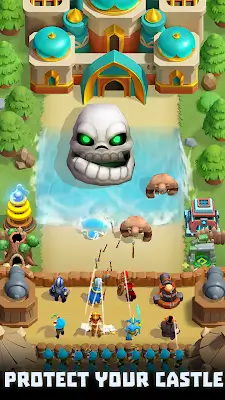 Wild Castle: Tower Defense TD ภาพหน้าจอ 0