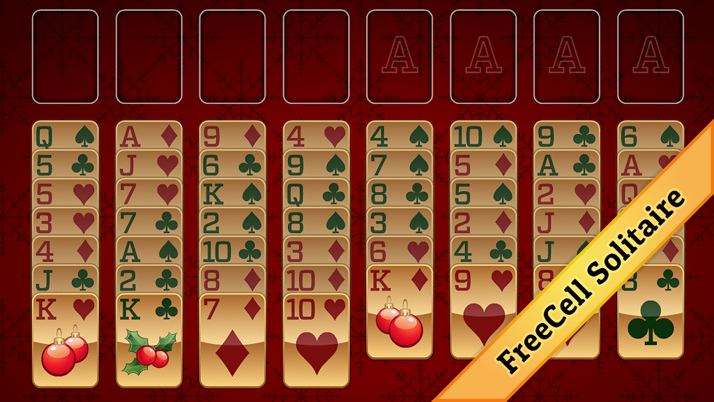 Christmas Solitaire स्क्रीनशॉट 3