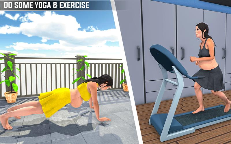 虚拟孕妇模拟：應用截圖第1張