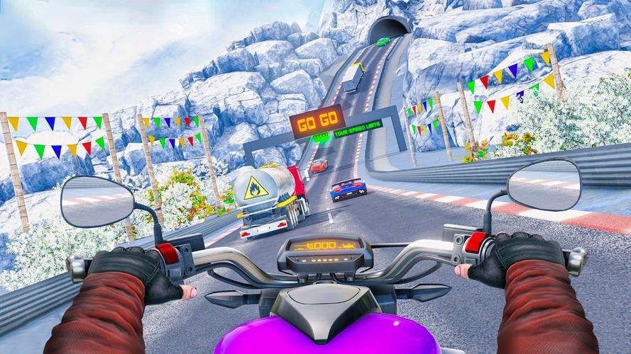 Bike Race Games Bike Racing 3D Скриншот 3