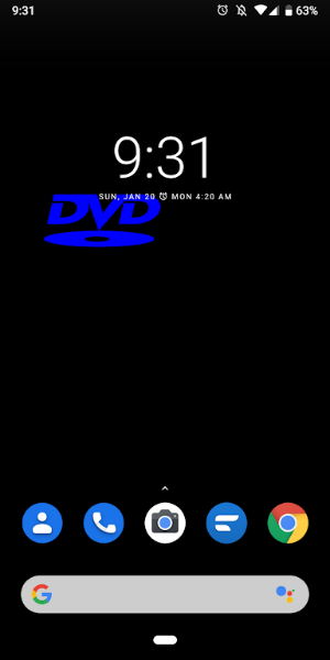 Bouncing DVD Screensaver Live Скриншот 1