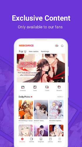 WebComics - Webtoon & Manga Tangkapan skrin 2