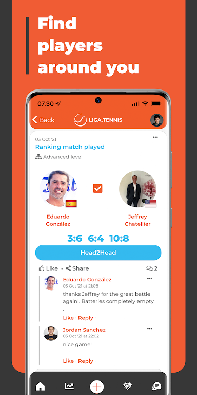 Schermata Liga App 0