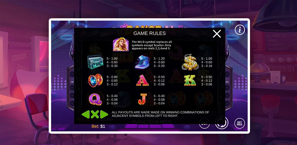 WILD Dancer Slot應用截圖第2張