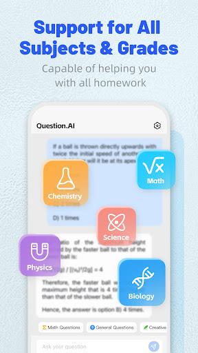 Question.AI – Chatbot & Math AI Mod Capture d'écran 2