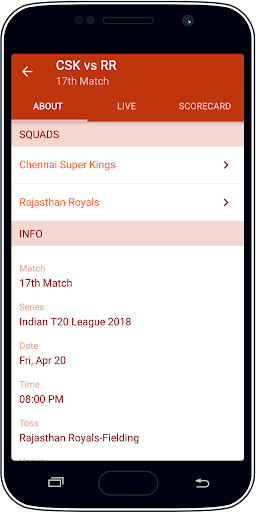 Live Cricket Score & News應用截圖第3張