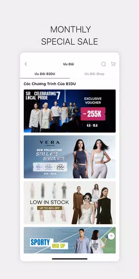 BIDU - Fashion & Shopping應用截圖第2張