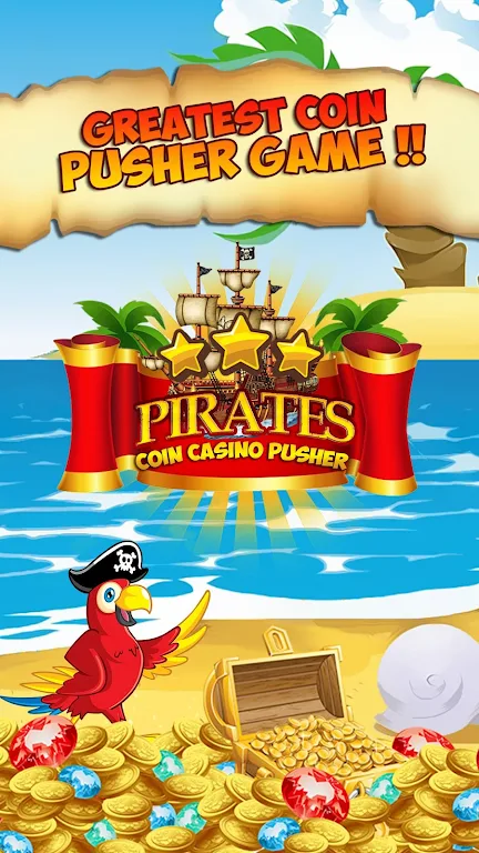 Pirates Coin Casino Pusher Скриншот 0