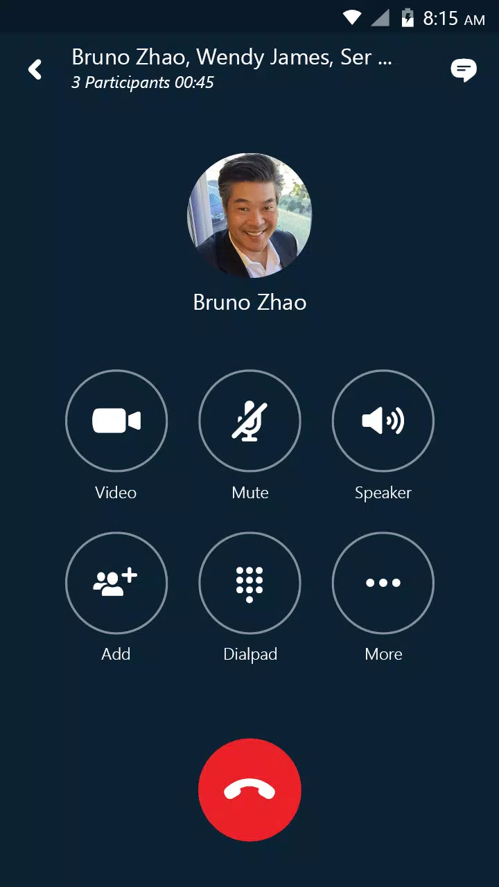Skype for Business for Android Captura de pantalla 0