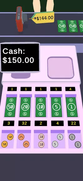 Cashier games - Cash register Captura de tela 1