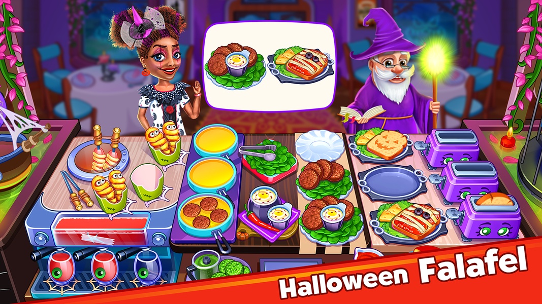 Schermata Halloween Madness Cooking Game 1