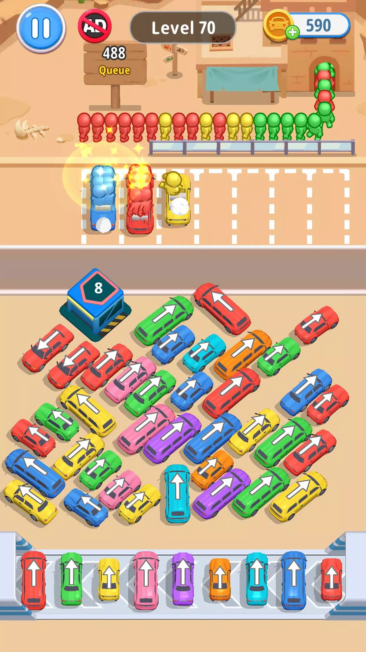 Schermata Car Jam Solver 2