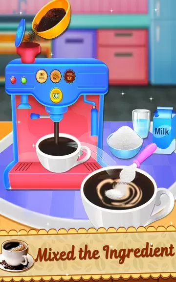 My Cafe - Coffee Maker Game Ảnh chụp màn hình 2