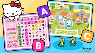 Hello Kitty. Educational Games应用截图第2张