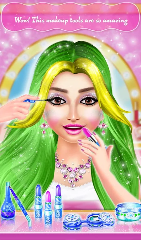 Princess Hair Saloon Design Captura de pantalla 2