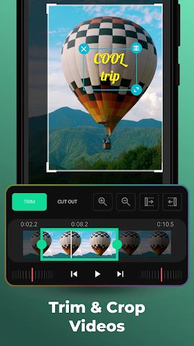 Video Editor & Maker AndroVid Tangkapan skrin 1