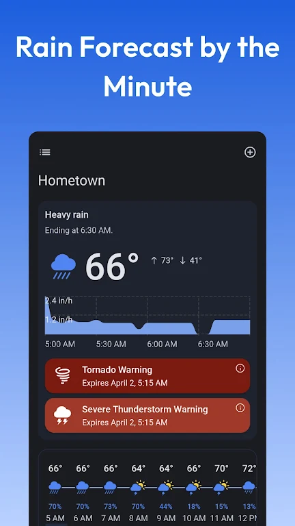 Weather Radar RainViewer Captura de tela 1