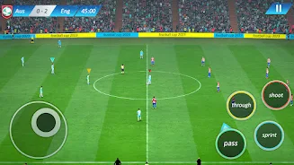 Football Soccer League Game 3D Capture d'écran 0