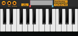 Virtual Piano Zrzut ekranu 1