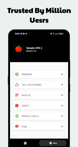 Tomato VPN Zrzut ekranu 1