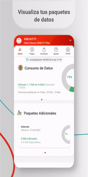 Mi Claro应用截图第2张
