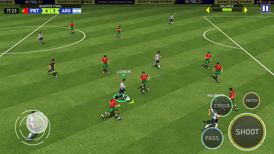 FSL 24 League : Soccer Game Captura de pantalla 2