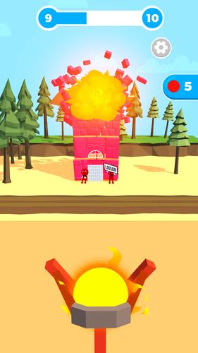 Slingshot Smash: Tiro ao Alvo Captura de tela 2