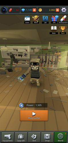 Pixel Z Legend : Gun commando Tangkapan skrin 0