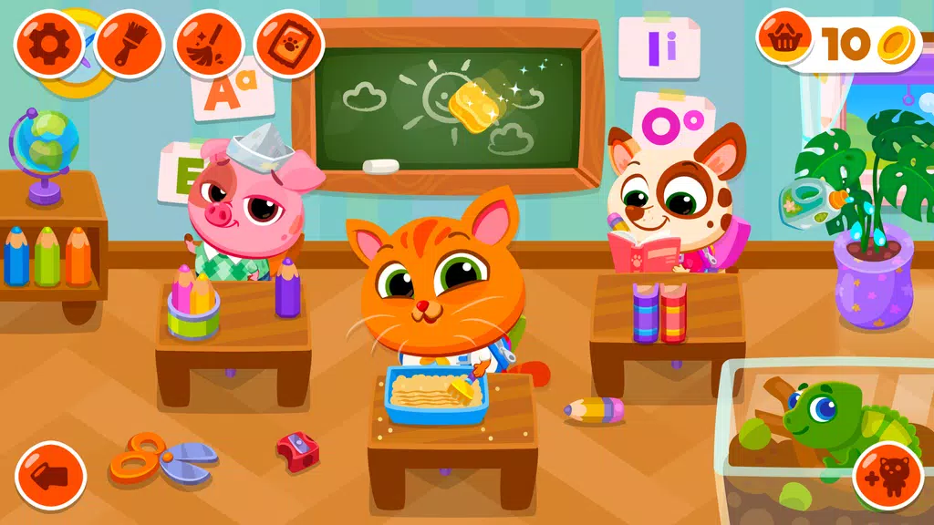 Bubbu School – Süße Tiere Screenshot 0