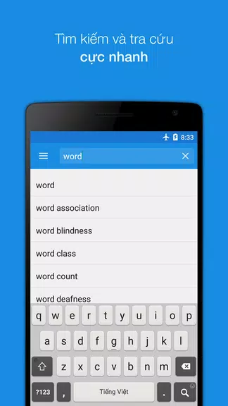 Tu dien Anh Viet - QuickDic スクリーンショット 1