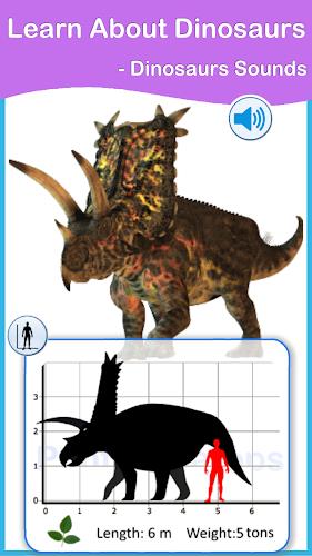 Dinosaurs Cards Games ဖန်သားပြင်ဓာတ်ပုံ 1