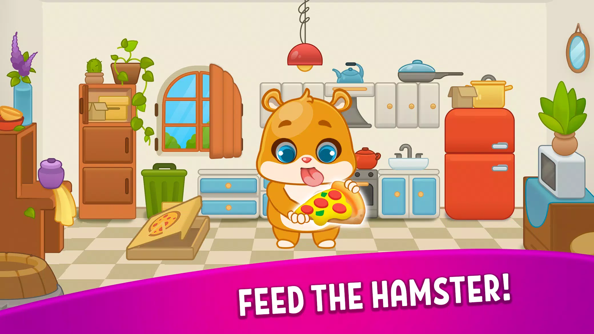 Hamster House: Kids Mini Games スクリーンショット 1